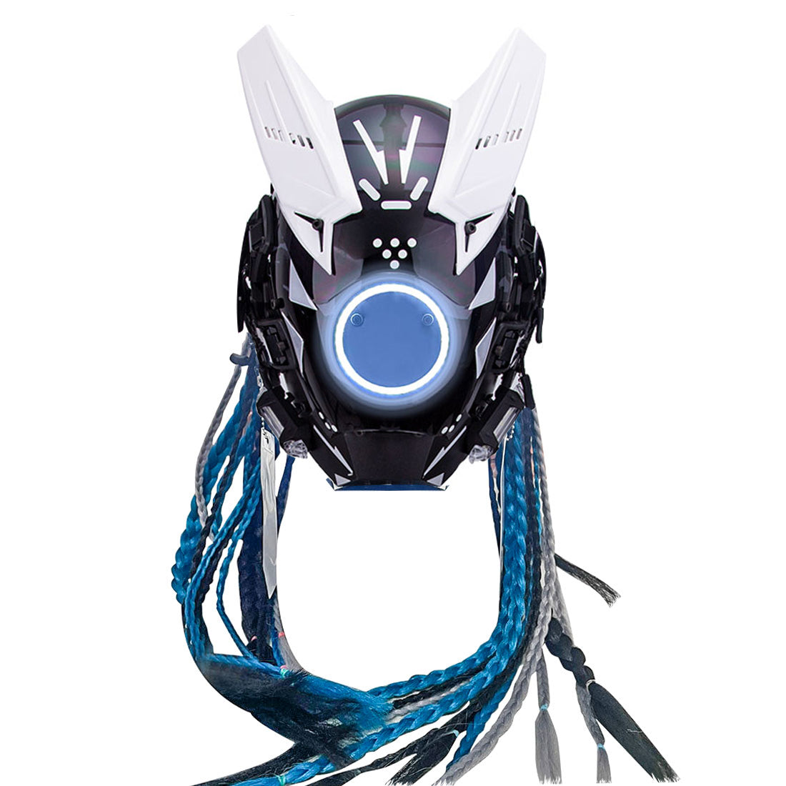 cyberpunk_mask_gothic_mask_with_dreadlocks