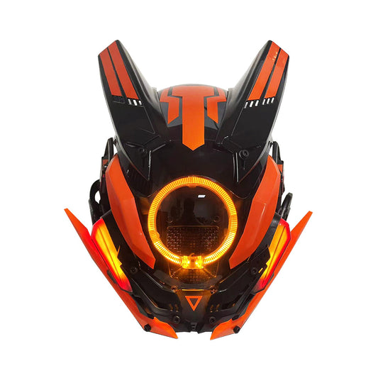 Cyberpunk Mask With LED Energy-Saving Lights P38