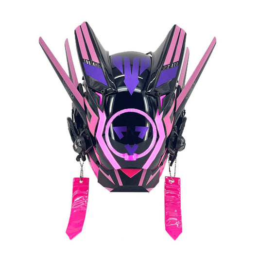 CoolCyberpunk Night Sakura Wanderer Cyberpunk Mask P45