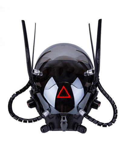 Cyberpunk Wing LED Helmet Mask| Cyberpunk Helmet