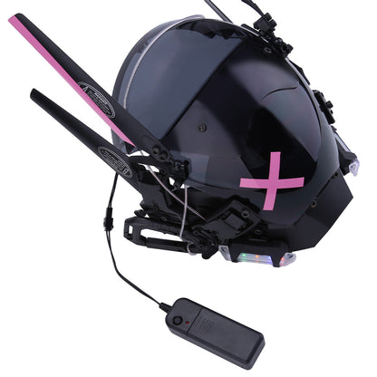 CoolCyberpunk Adjustable Wings Pink Logo Cyberpunk Mask P40