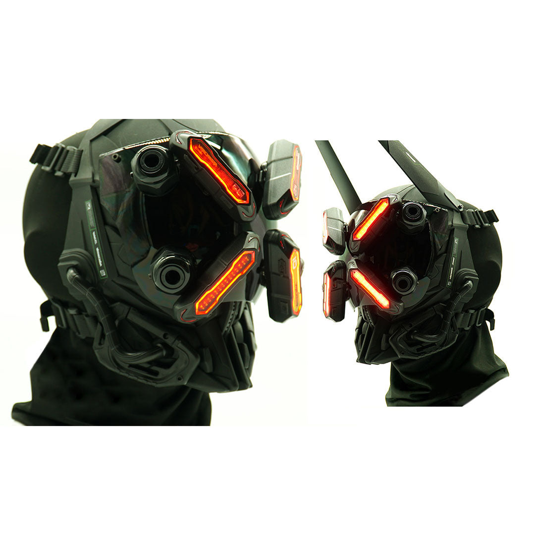 CoolCyberpunk Sci-Fi Cosplay Masks P48