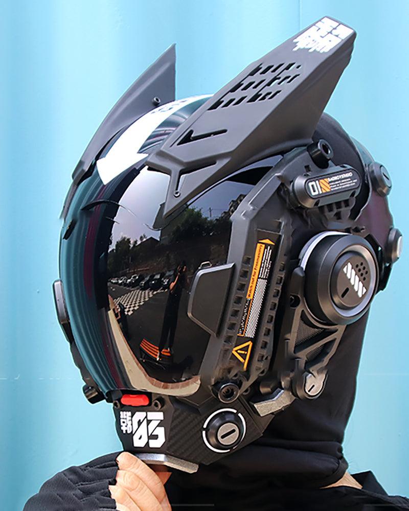 Cyberpunk Warrior Mask - Techwear Official