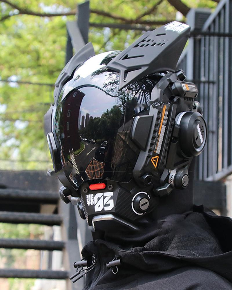 Cyberpunk Warrior Mask - Techwear Official