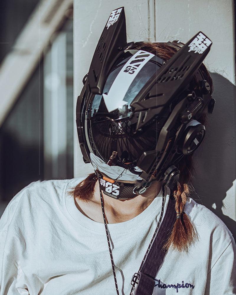 Cyberpunk Warrior Mask - Techwear Official