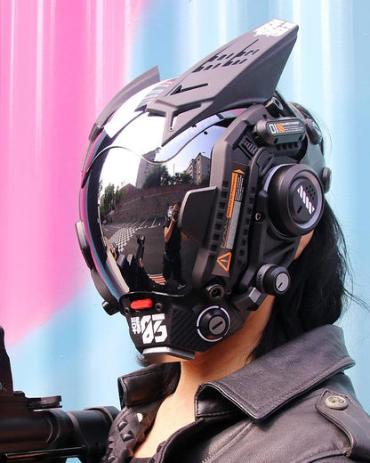 Cyberpunk Warrior Mask - Techwear Official