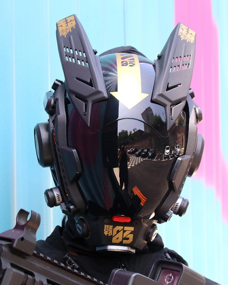 Cyberpunk Warrior Mask - Techwear Official