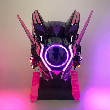 CoolCyberpunk Night Sakura Wanderer Cyberpunk Mask P45