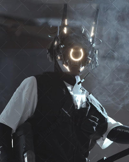 Metaverse Shock Cyberpunk Mask - Techwear Official