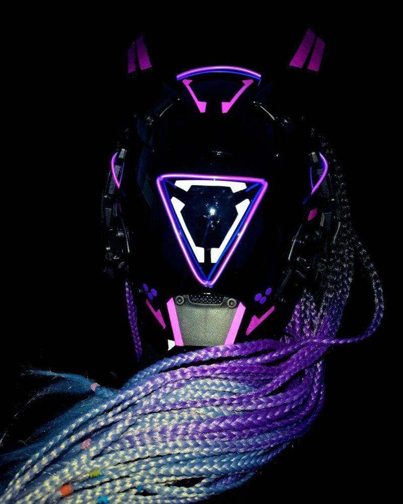 Night Game Dreadlocks Mask - Techwear Official