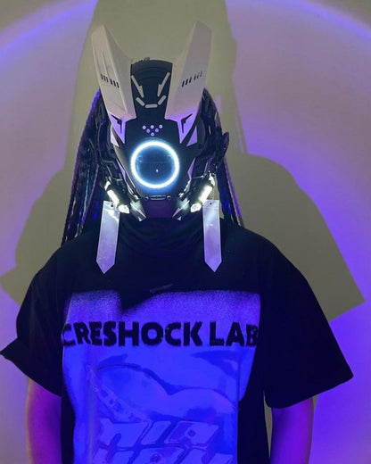 Revenge Warrior Dreadlocks Mask - Techwear Official