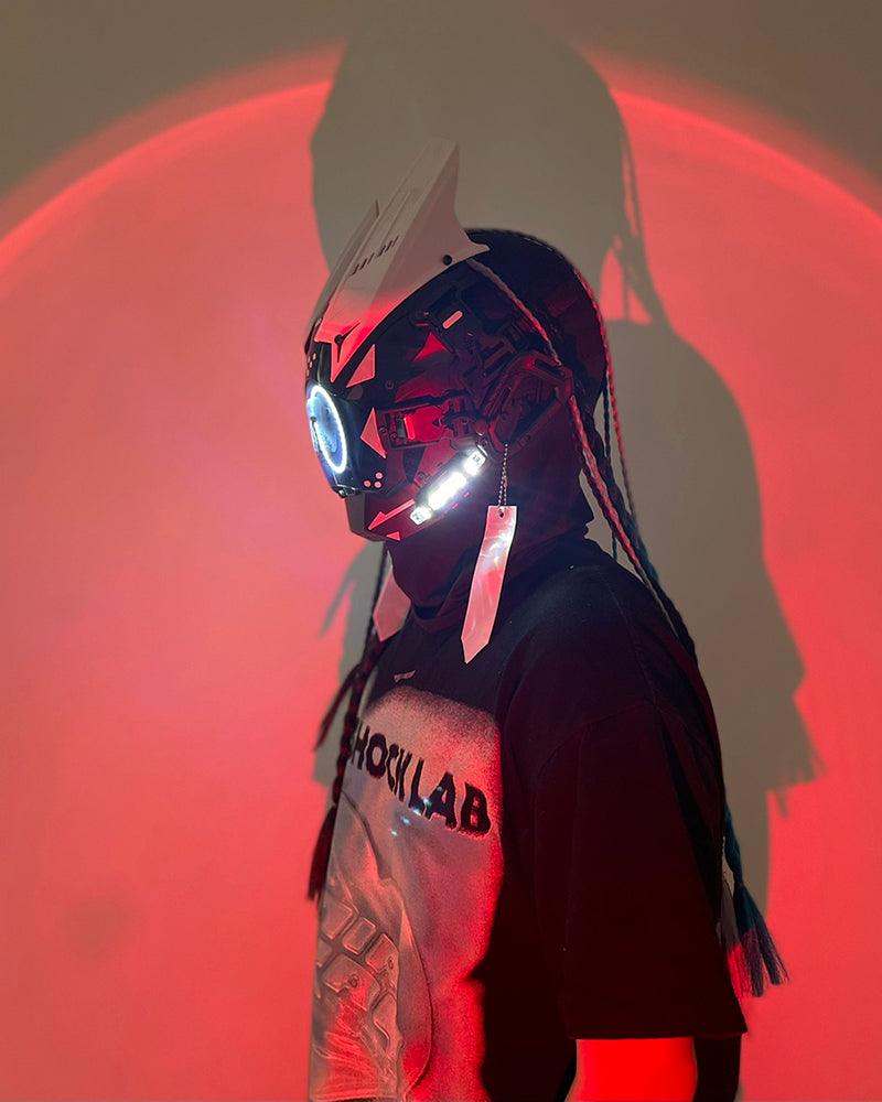 Revenge Warrior Dreadlocks Mask - Techwear Official